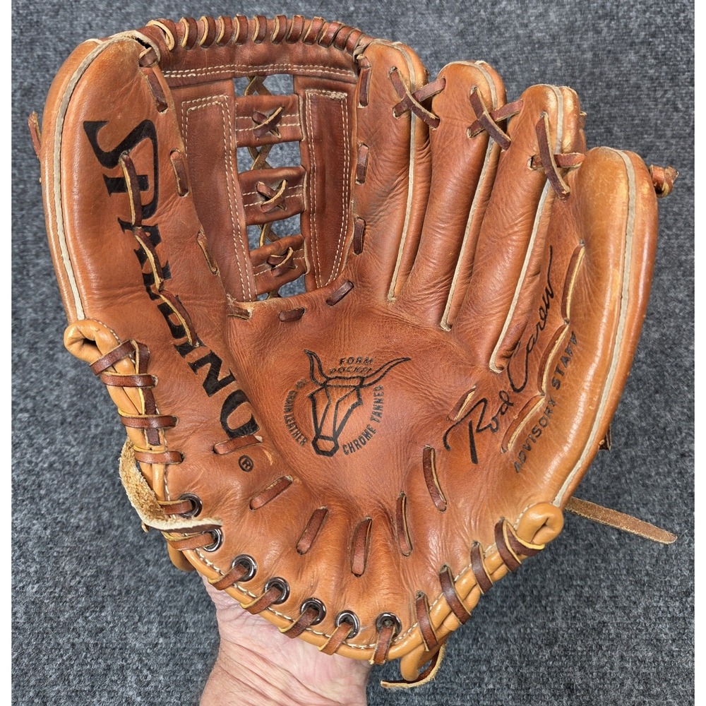 Spalding Rod Carew Baseball Glove 42-5355 Vintage